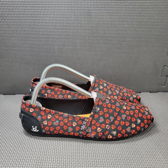 Skechers Shoes - Womens Sz 9 Red Skechers Bobs Plush Finger Flats